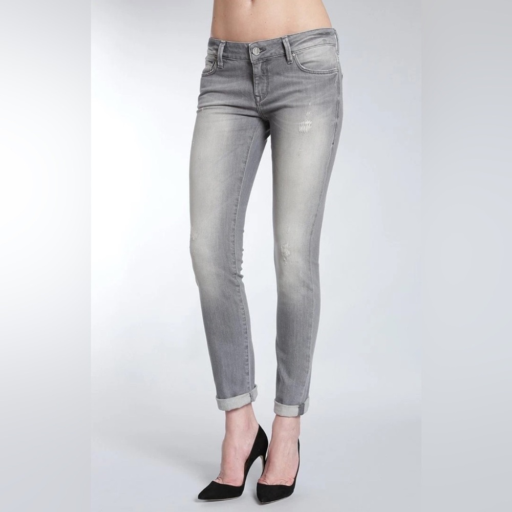 MAVI Emma Boyfriend Medium Rise Slim Jeans